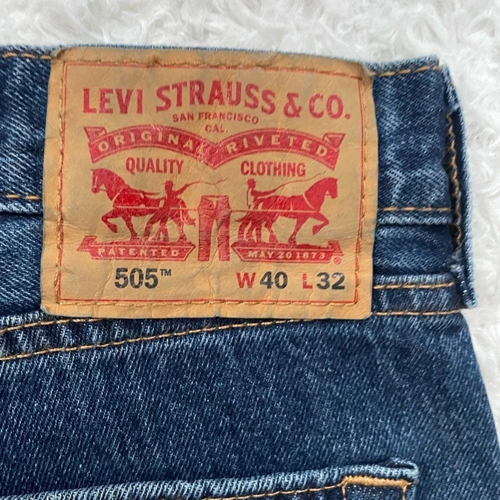 Levi's Dark Blue Straight Men's Jeans